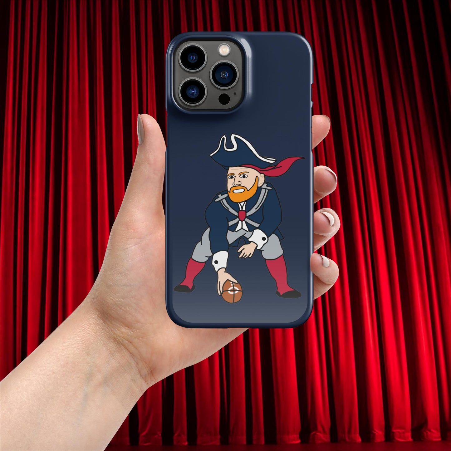 Bill Burrdy New England Patriots NFL Tom Brady Bill Burr Snap case for iPhone Glossy iPhone 13 Pro Max American Football Bill Burr Monday Morning Podcast New England Patriots NFL Podcasts Stand-up Comedy Next Cult Brand