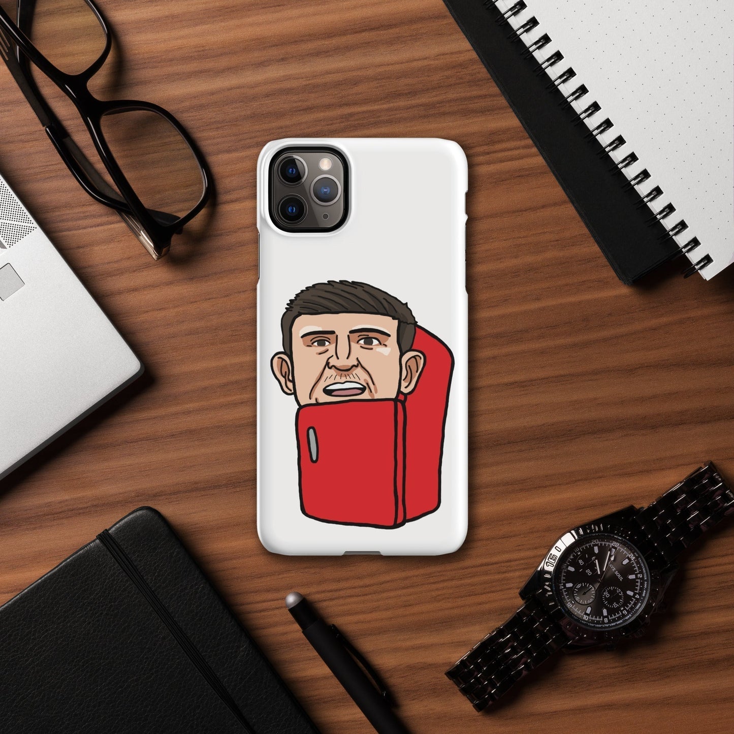 Harry ''The Fridge'' Maguire Snap Case for iPhone® Matte iPhone 11 Pro Max Mobile Phone Cases Football Harry Maguire Manchester United The Fridge Next Cult Brand