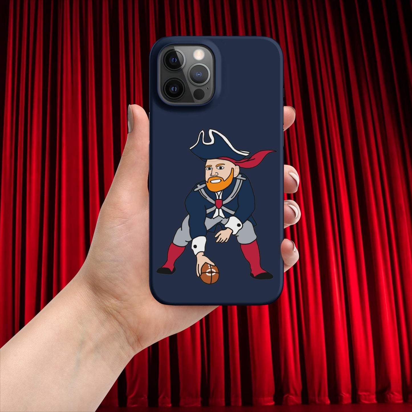 Bill Burrdy New England Patriots NFL Tom Brady Bill Burr Snap case for iPhone Matte iPhone 12 Pro Max American Football Bill Burr Monday Morning Podcast New England Patriots NFL Podcasts Stand-up Comedy Next Cult Brand