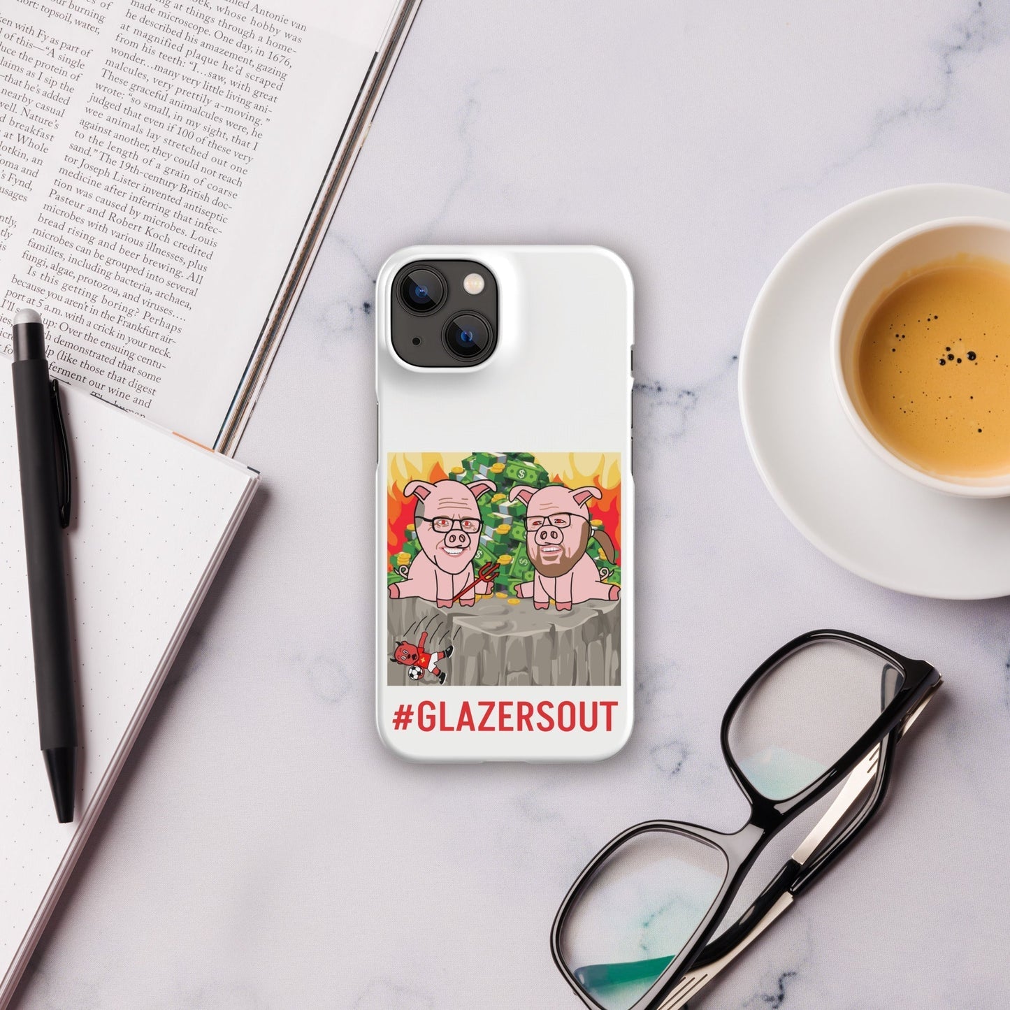 Glazers Out Manchester United Snap Case for iPhone®, #GlazersOut Next Cult Brand Football, GlazersOut, Manchester United