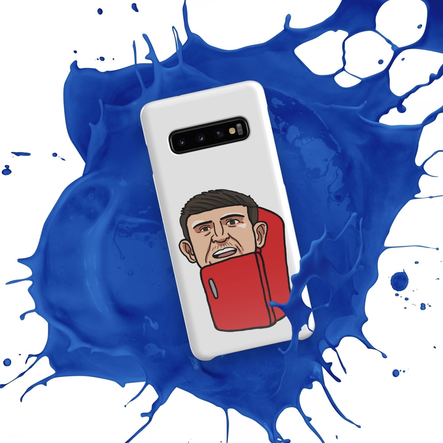 Harry ''The Fridge'' Maguire Snap Case for Samsung® Glossy Samsung Galaxy S10 Mobile Phone Cases Football Harry Maguire Manchester United The Fridge Next Cult Brand