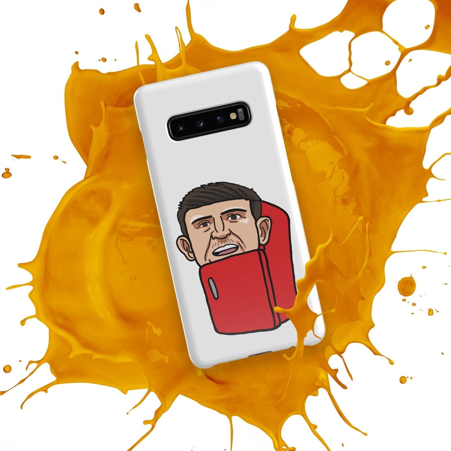Harry ''The Fridge'' Maguire Snap Case for Samsung® Mobile Phone Cases Football Harry Maguire Manchester United The Fridge Next Cult Brand