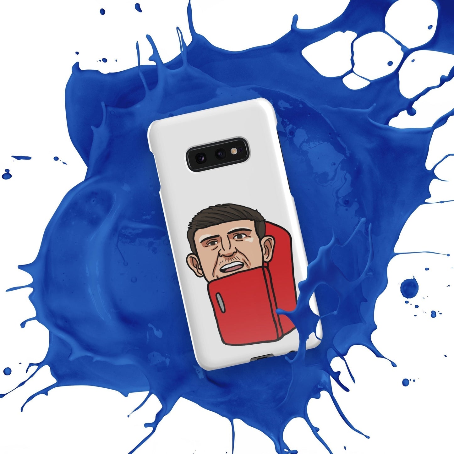 Harry ''The Fridge'' Maguire Snap Case for Samsung® Glossy Samsung Galaxy S10e Mobile Phone Cases Football Harry Maguire Manchester United The Fridge Next Cult Brand