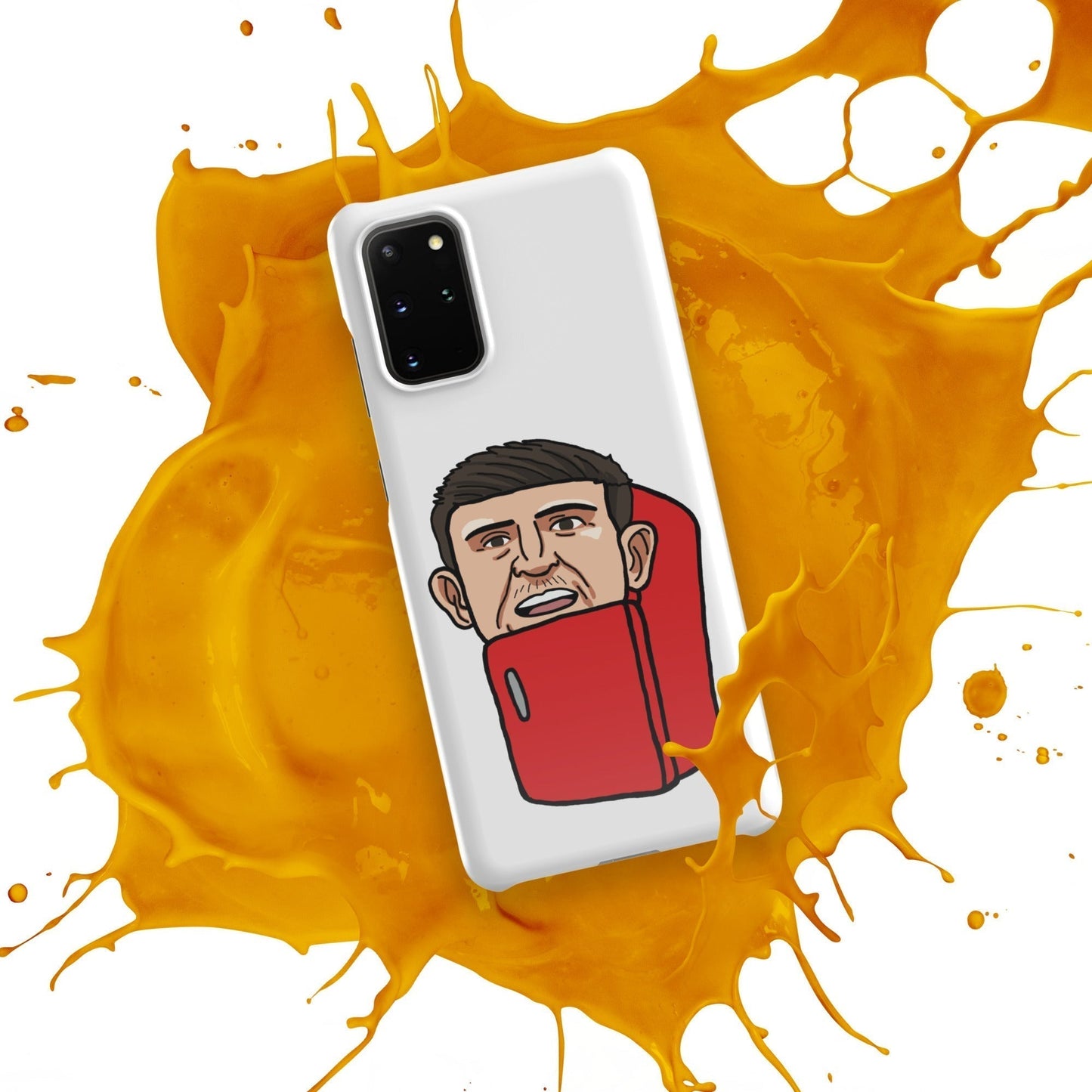 Harry ''The Fridge'' Maguire Snap Case for Samsung® Mobile Phone Cases Football Harry Maguire Manchester United The Fridge Next Cult Brand