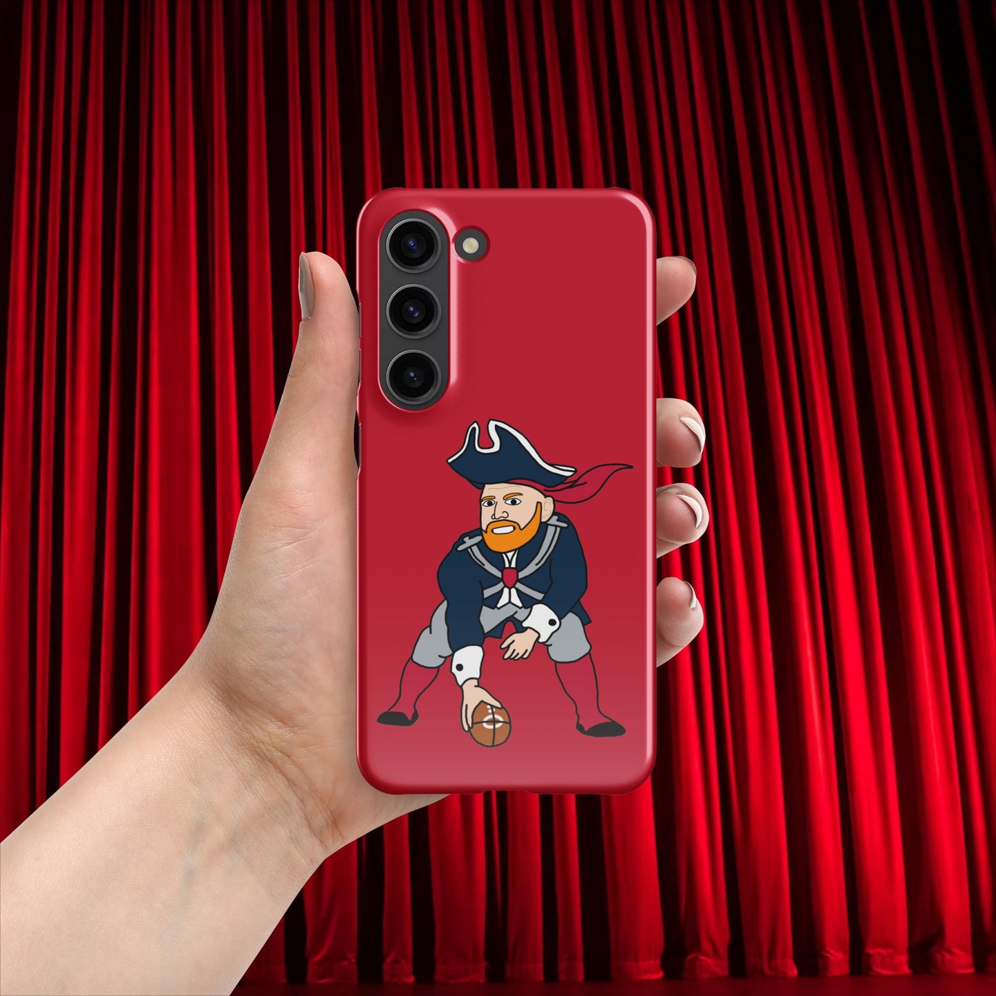 Bill Burrdy New England Patriots NFL Tom Brady Bill Burr Snap case for Samsung Glossy Samsung Galaxy S23 American Football Bill Burr Monday Morning Podcast New England Patriots NFL Podcasts Stand-up Comedy Next Cult Brand