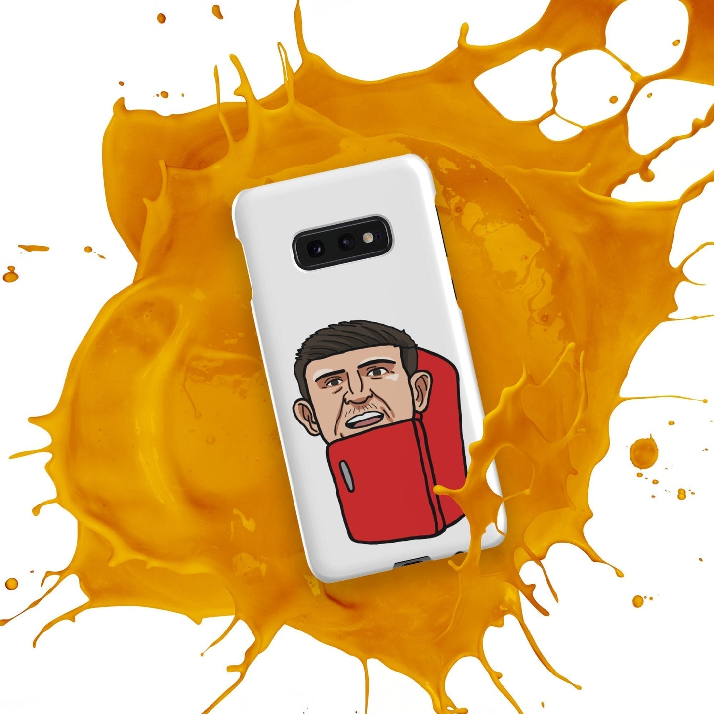 Harry ''The Fridge'' Maguire Snap Case for Samsung® Mobile Phone Cases Football Harry Maguire Manchester United The Fridge Next Cult Brand