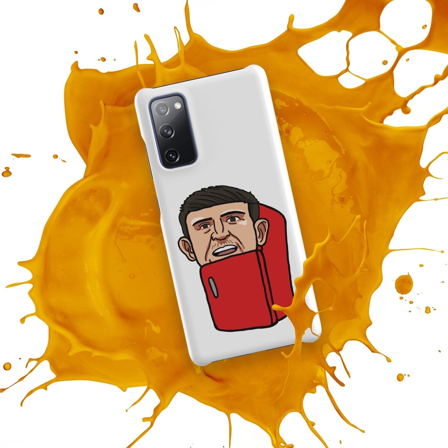 Harry ''The Fridge'' Maguire Snap Case for Samsung® Mobile Phone Cases Football Harry Maguire Manchester United The Fridge Next Cult Brand