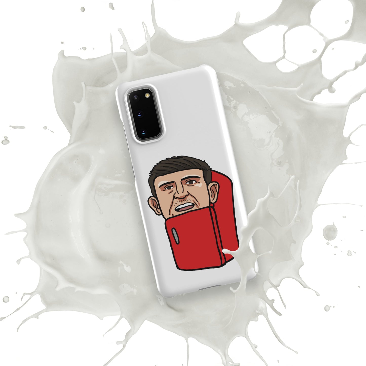 Harry ''The Fridge'' Maguire Snap Case for Samsung® Mobile Phone Cases Football Harry Maguire Manchester United The Fridge Next Cult Brand