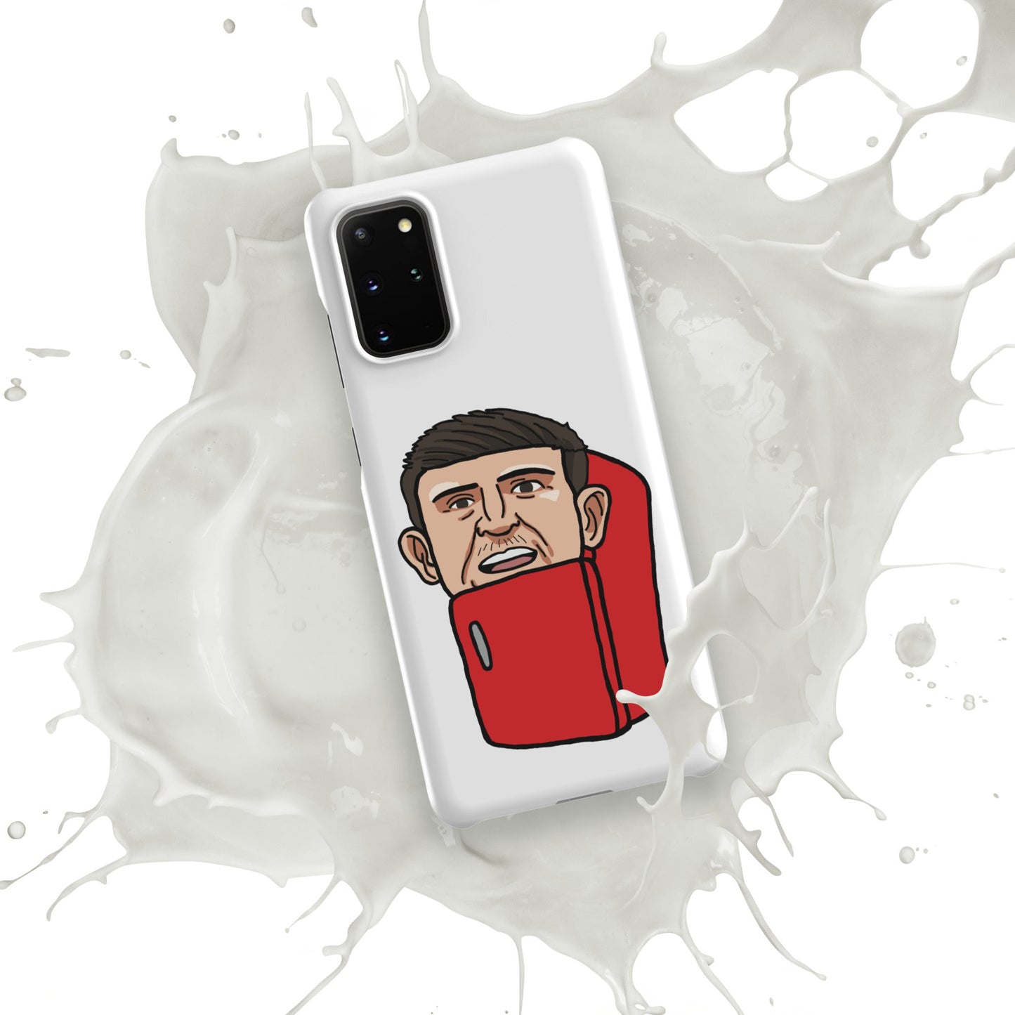 Harry ''The Fridge'' Maguire Snap Case for Samsung® Mobile Phone Cases Football Harry Maguire Manchester United The Fridge Next Cult Brand