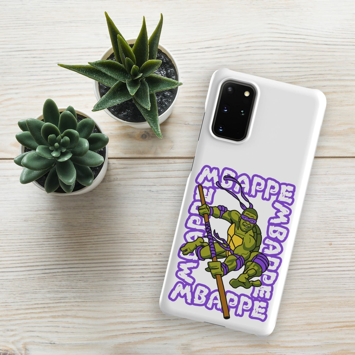 Kylian Mbappe Purple Ninja Turtle Donatello Snap case for Samsung® Matte Samsung Galaxy S20 Plus Mobile Phone Cases Football Kylian Mbappe Ninja Turtles PSG Real Madrid Next Cult Brand