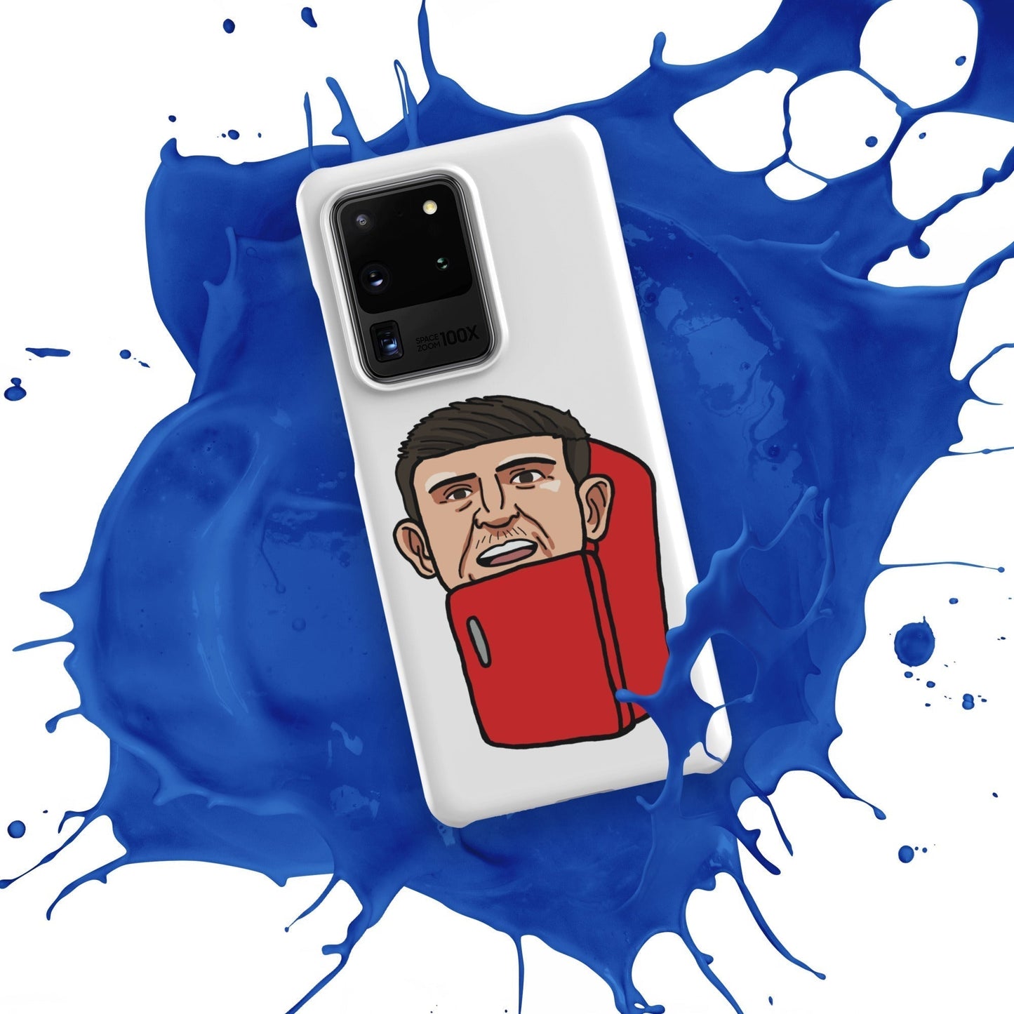 Harry ''The Fridge'' Maguire Snap Case for Samsung® Matte Samsung Galaxy S20 Ultra Mobile Phone Cases Football Harry Maguire Manchester United The Fridge Next Cult Brand