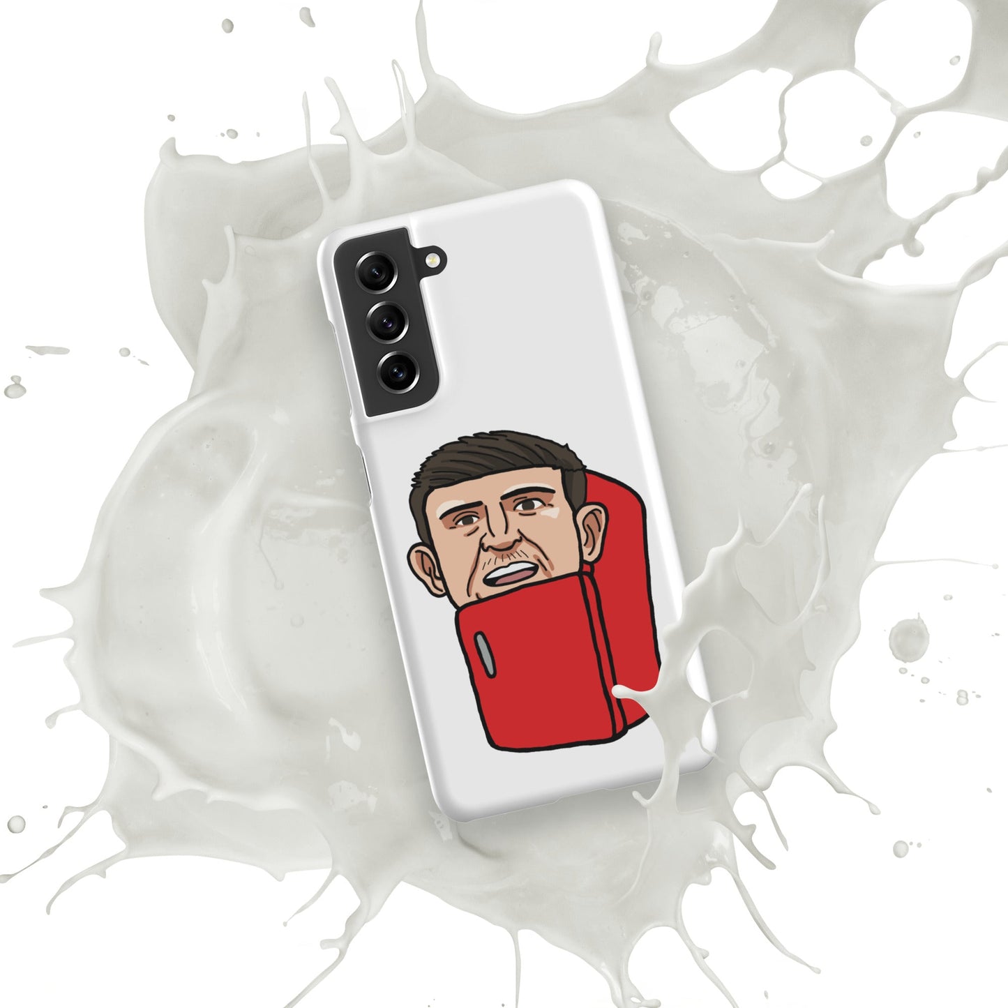 Harry ''The Fridge'' Maguire Snap Case for Samsung® Mobile Phone Cases Football Harry Maguire Manchester United The Fridge Next Cult Brand