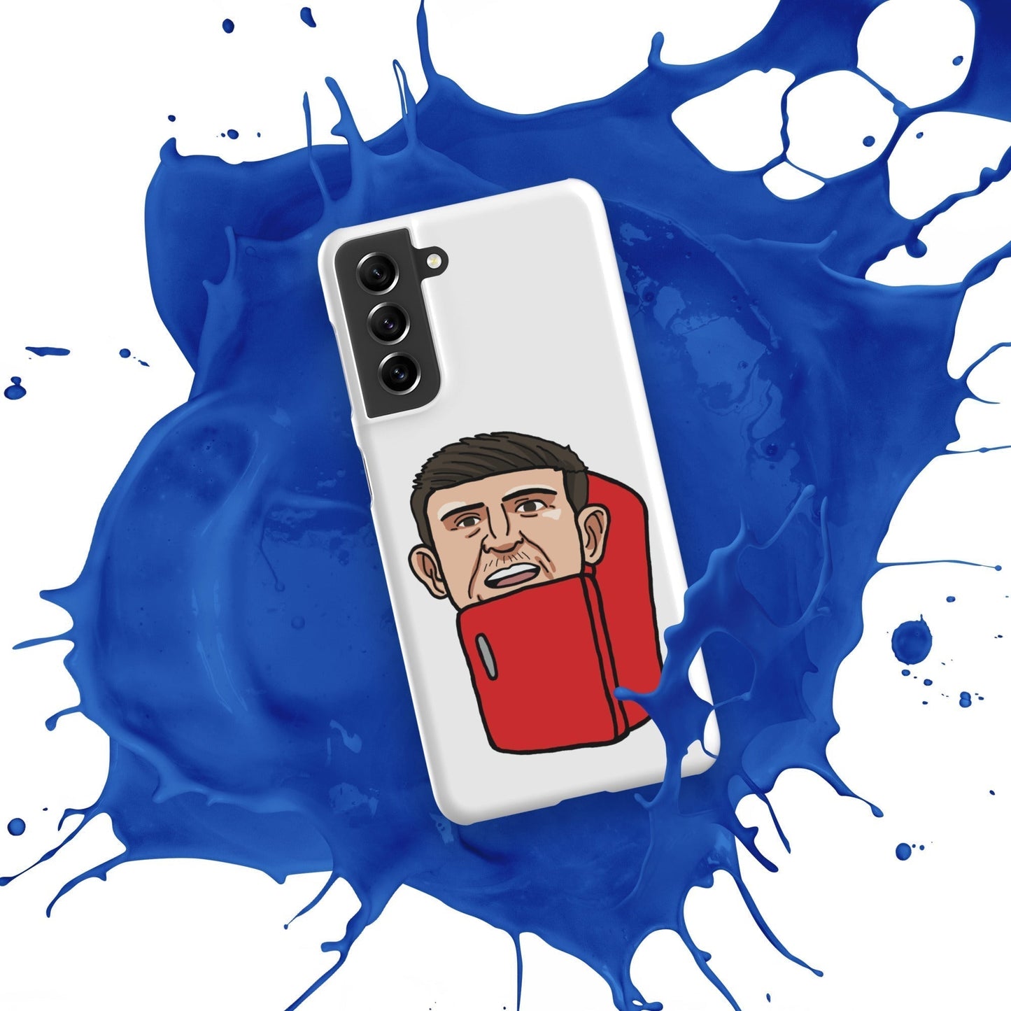 Harry ''The Fridge'' Maguire Snap Case for Samsung® Matte Samsung Galaxy S21 Mobile Phone Cases Football Harry Maguire Manchester United The Fridge Next Cult Brand