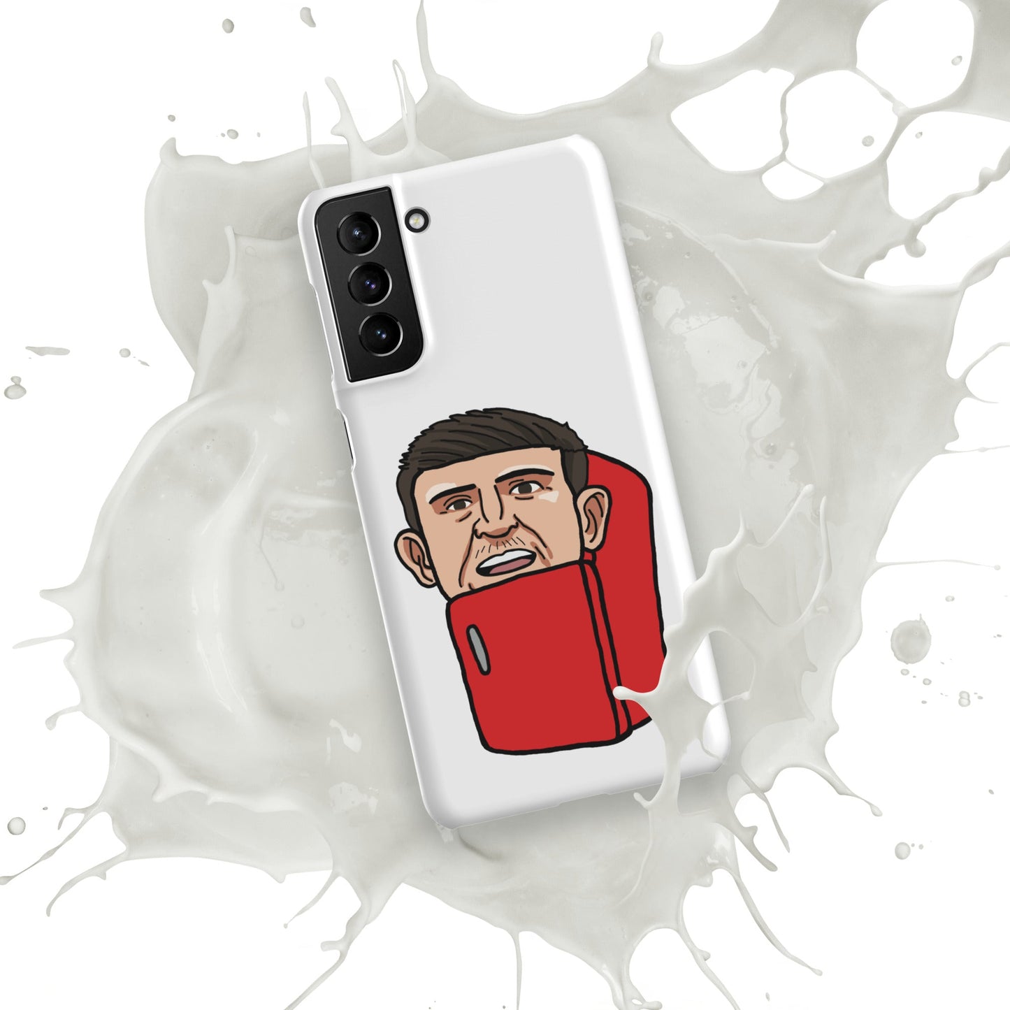 Harry ''The Fridge'' Maguire Snap Case for Samsung® Mobile Phone Cases Football Harry Maguire Manchester United The Fridge Next Cult Brand