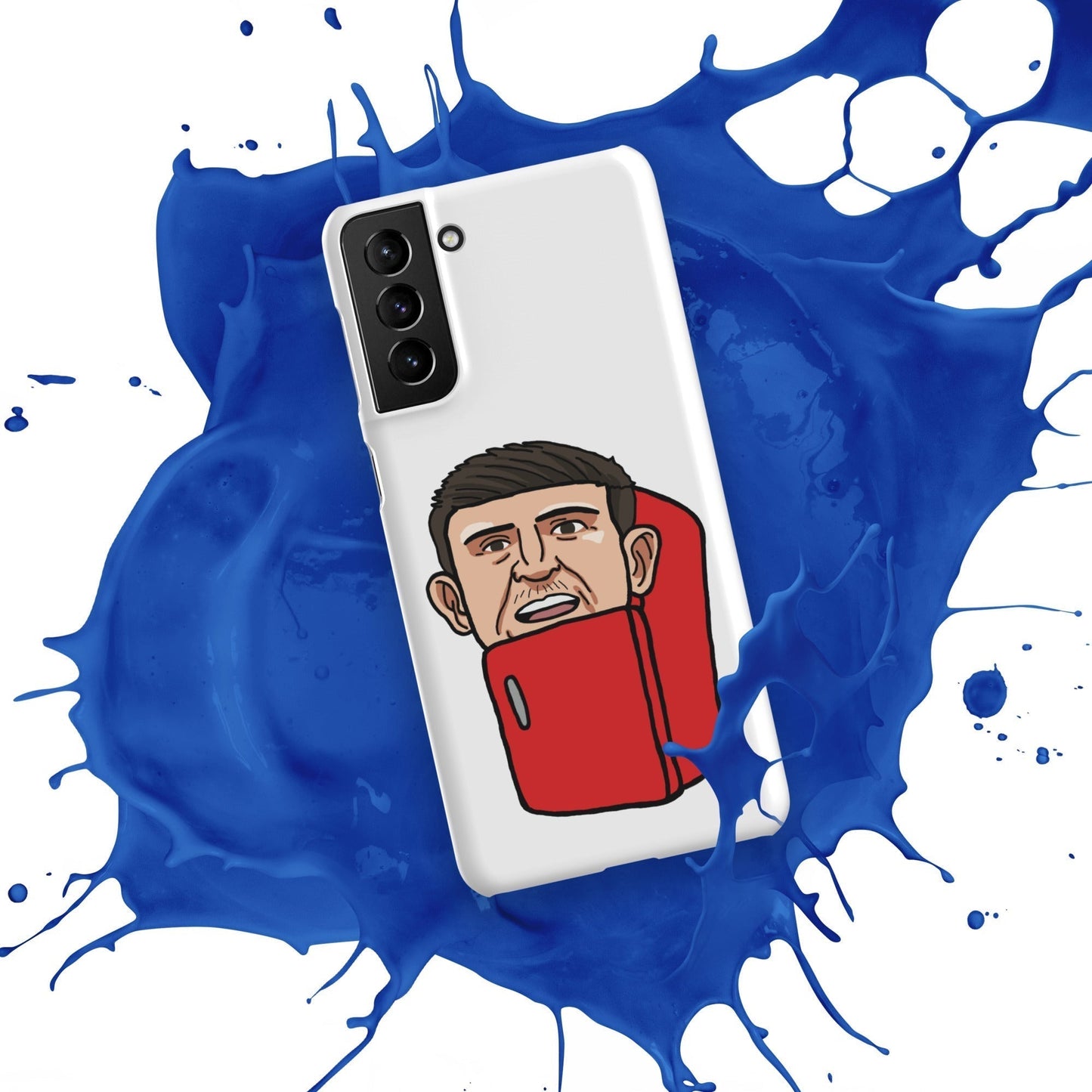 Harry ''The Fridge'' Maguire Snap Case for Samsung® Matte Samsung Galaxy S21 Plus Mobile Phone Cases Football Harry Maguire Manchester United The Fridge Next Cult Brand