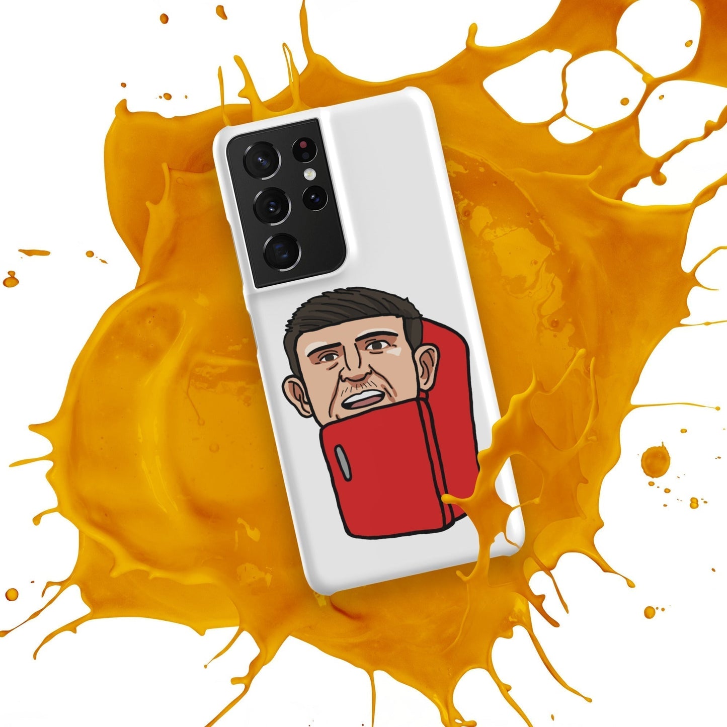 Harry ''The Fridge'' Maguire Snap Case for Samsung® Mobile Phone Cases Football Harry Maguire Manchester United The Fridge Next Cult Brand