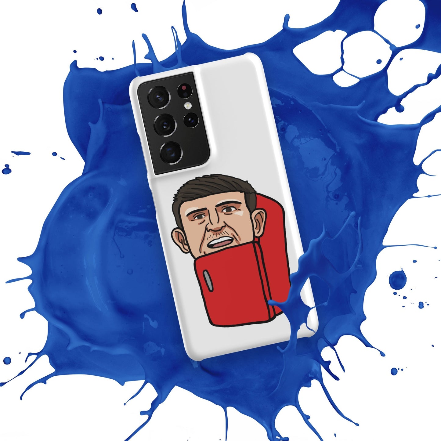 Harry ''The Fridge'' Maguire Snap Case for Samsung® Matte Samsung Galaxy S21 Ultra Mobile Phone Cases Football Harry Maguire Manchester United The Fridge Next Cult Brand