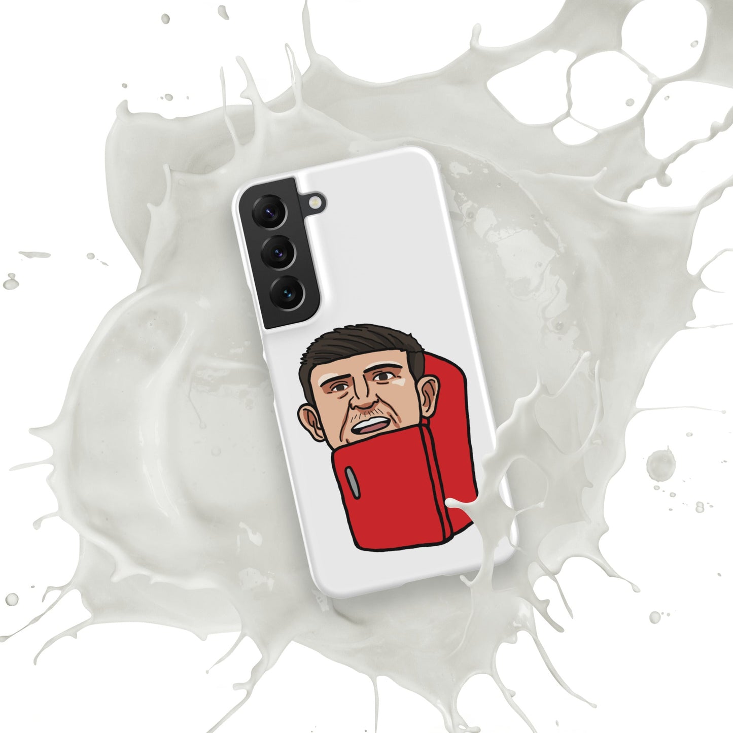 Harry ''The Fridge'' Maguire Snap Case for Samsung® Mobile Phone Cases Football Harry Maguire Manchester United The Fridge Next Cult Brand