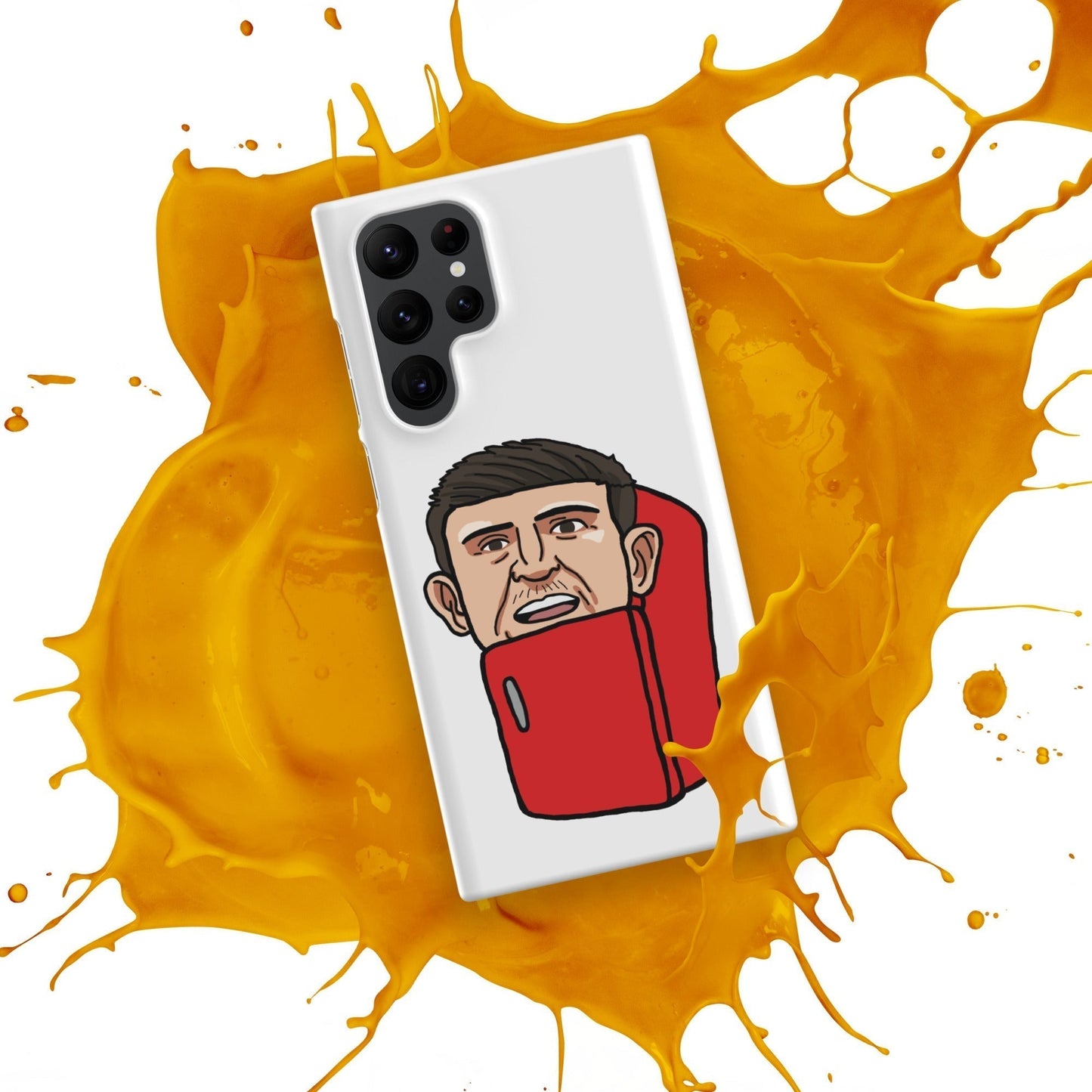 Harry ''The Fridge'' Maguire Snap Case for Samsung® Mobile Phone Cases Football Harry Maguire Manchester United The Fridge Next Cult Brand