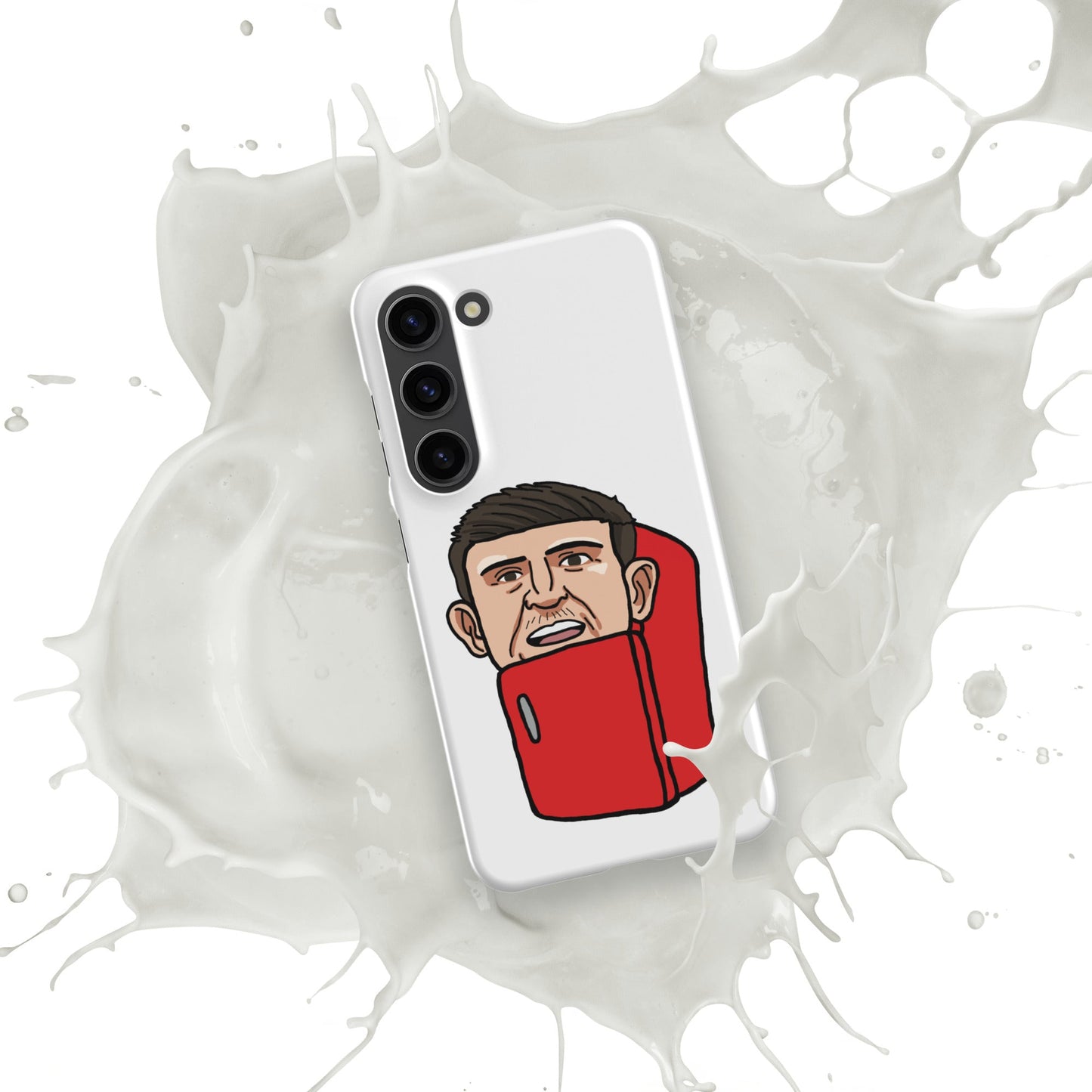 Harry ''The Fridge'' Maguire Snap Case for Samsung® Mobile Phone Cases Football Harry Maguire Manchester United The Fridge Next Cult Brand