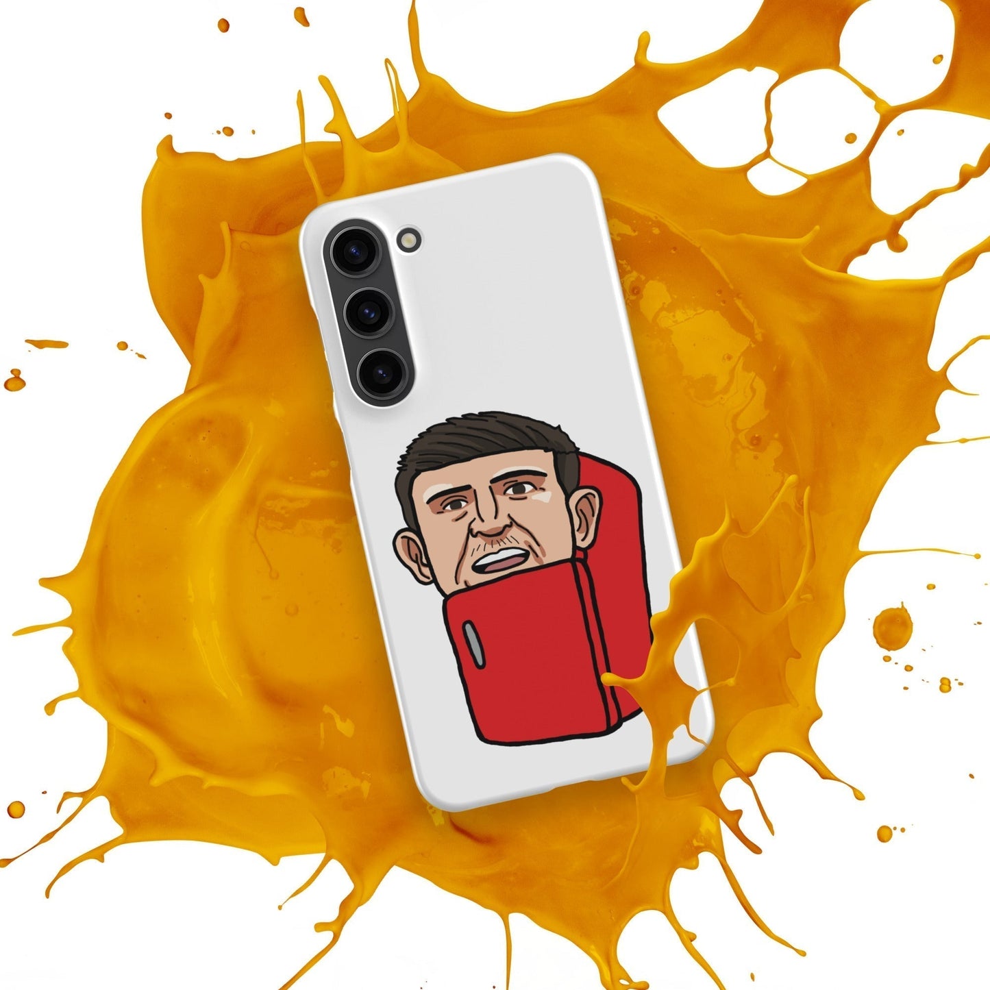Harry ''The Fridge'' Maguire Snap Case for Samsung® Mobile Phone Cases Football Harry Maguire Manchester United The Fridge Next Cult Brand
