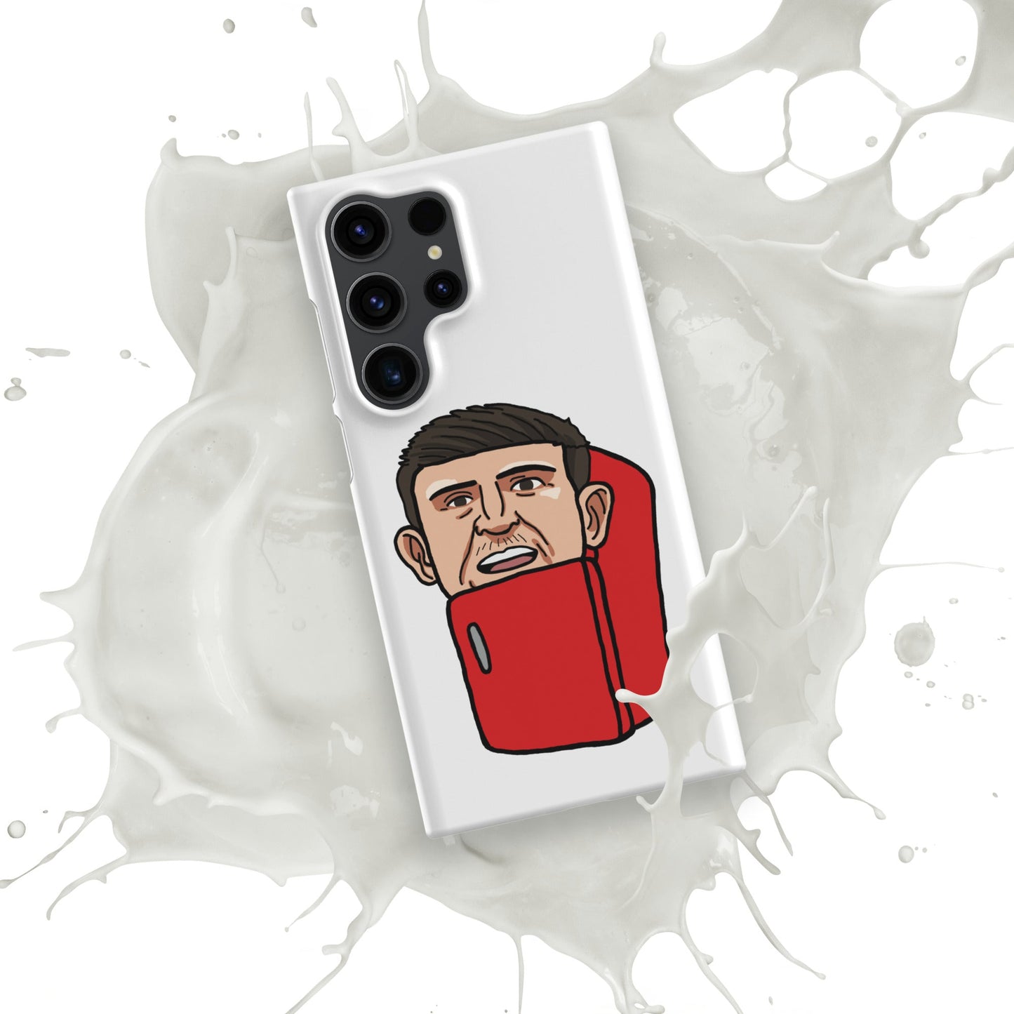 Harry ''The Fridge'' Maguire Snap Case for Samsung® Mobile Phone Cases Football Harry Maguire Manchester United The Fridge Next Cult Brand