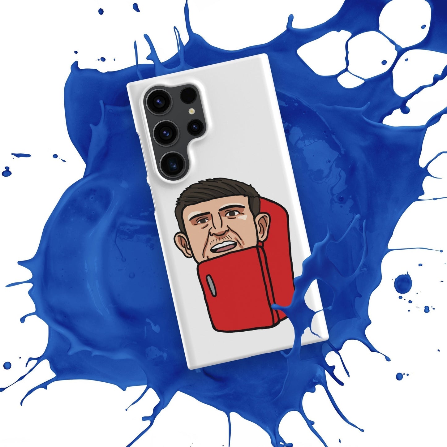 Harry ''The Fridge'' Maguire Snap Case for Samsung® Matte Samsung Galaxy S23 Ultra Mobile Phone Cases Football Harry Maguire Manchester United The Fridge Next Cult Brand