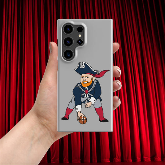 Bill Burrdy New England Patriots NFL Tom Brady Bill Burr Snap case for Samsung Matte Samsung Galaxy S24 Ultra American Football Bill Burr Monday Morning Podcast New England Patriots NFL Podcasts Stand-up Comedy Next Cult Brand