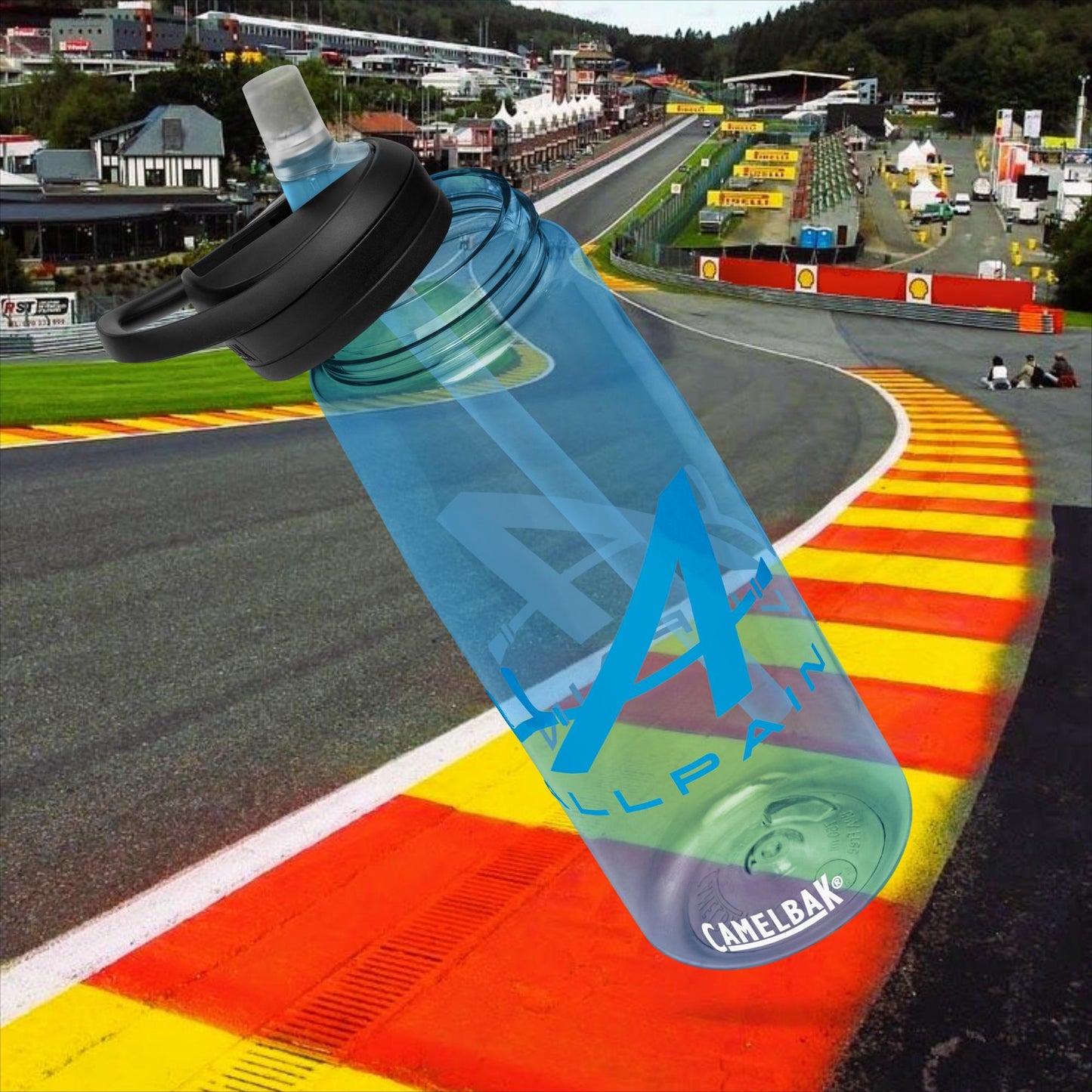 Allpain Alpine F1 Formula 1 Pierre Gasly Esteban Ocon Alpine Sports water bottle Blue Water Bottles Alpine F1 Next Cult Brand