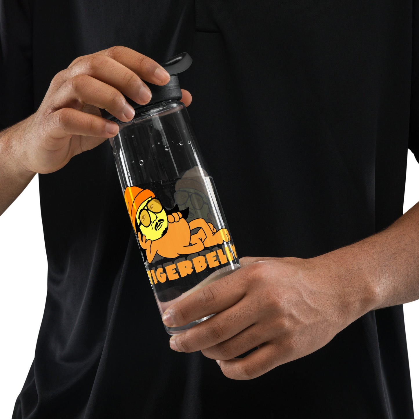 Bobby Lee Tigerbelly, Bobby Lee Merch, Tigerbelly Merch, Bobby Lee Gift, Funny Tigerbelly Gift, Tigerbelly Podcast, TigerBelly Sports water bottle Charcoal Water Bottles Bobby Lee Podcasts Stand-up Comedy TigerBelly Next Cult Brand