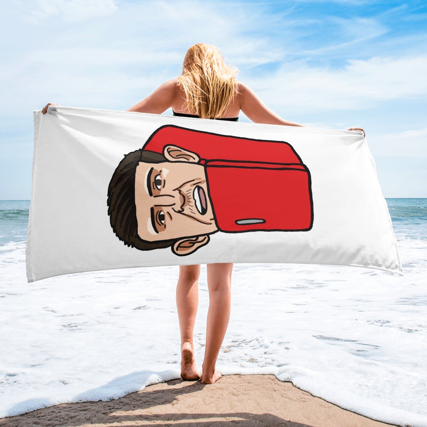 Harry ''The Fridge'' Maguire Towel Towels Football Harry Maguire Manchester United The Fridge Next Cult Brand