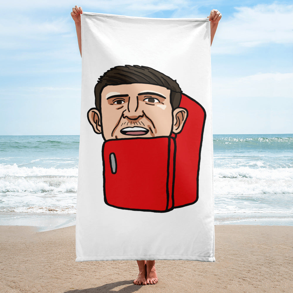 Harry ''The Fridge'' Maguire Towel Default Title Towels Football Harry Maguire Manchester United The Fridge Next Cult Brand