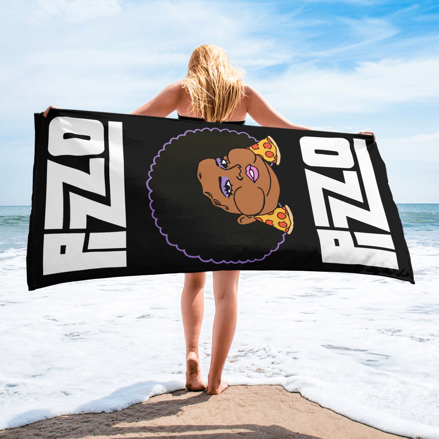 Pizzo Lizzo Pizza Lizzo Merch Lizzo Gift Song Lyrics Lizzo Towel Towels Lizzo Music Next Cult Brand