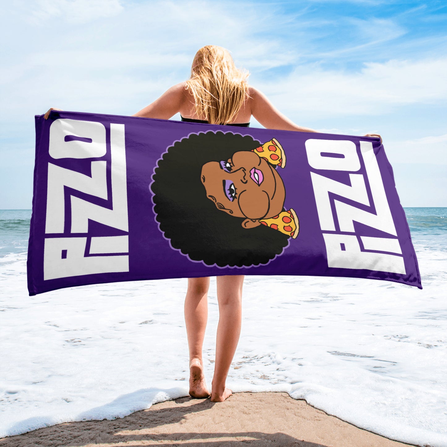 Pizzo Lizzo Pizza Lizzo Merch Lizzo Gift Song Lyrics Lizzo Towel Towels Lizzo Music Next Cult Brand