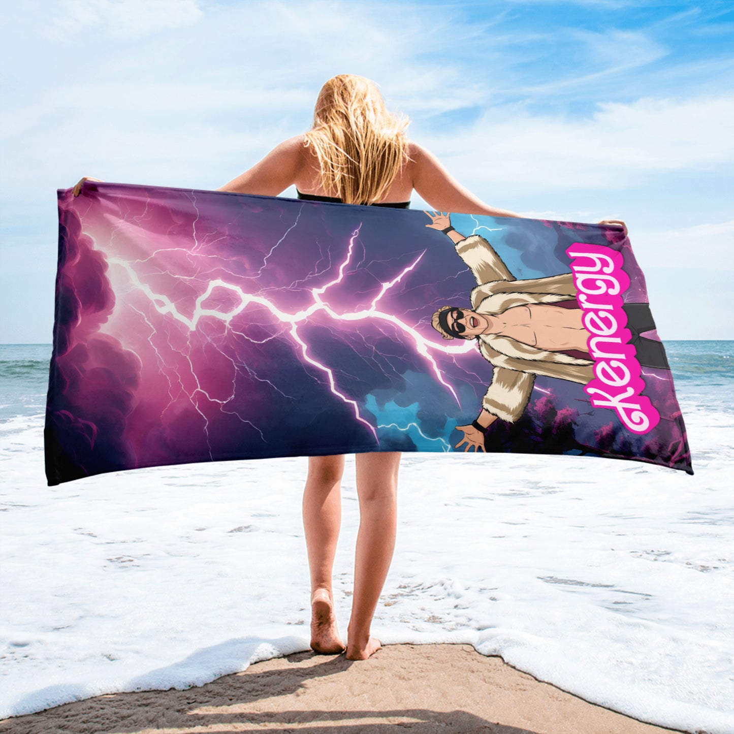 Kenergy Barbie Ryan Gosling Ken Towel Towels Barbie Celebrities Ken Kenergy Movies Ryan Gosling Next Cult Brand