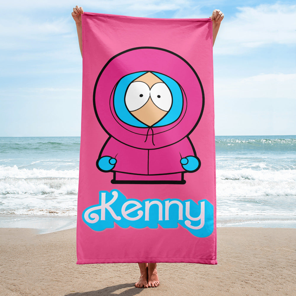 Kenny McCormick Ken Ryan Gosling Barbie South Park Kenny Towel Default Title Towels Barbie Ken Kenny Movies South Park TV Shows Next Cult Brand