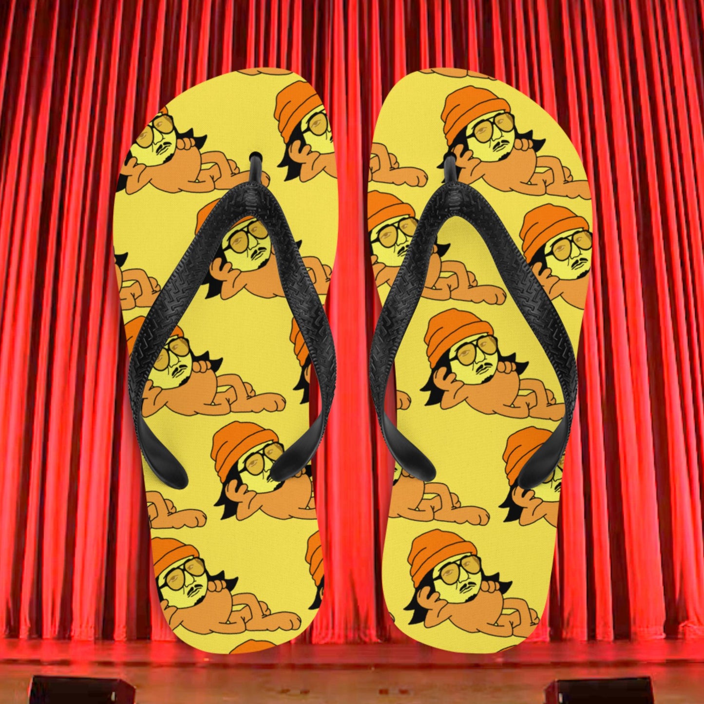 Bobby Lee Tigerbelly, Bobby Lee Merch, Tigerbelly Merch, Bobby Lee Gift, Funny Tigerbelly Gift, Tigerbelly Podcast, TigerBelly Flip-Flops L Flip Flops Bobby Lee Podcasts Stand-up Comedy TigerBelly Next Cult Brand