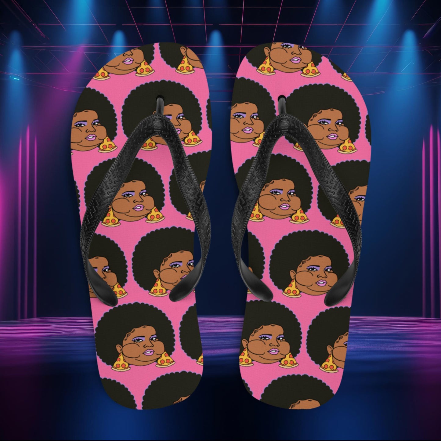 Pizzo Lizzo Pizza Lizzo Merch Lizzo Gift Song Lyrics Lizzo Flip-Flops L Flip Flops Lizzo Music Next Cult Brand