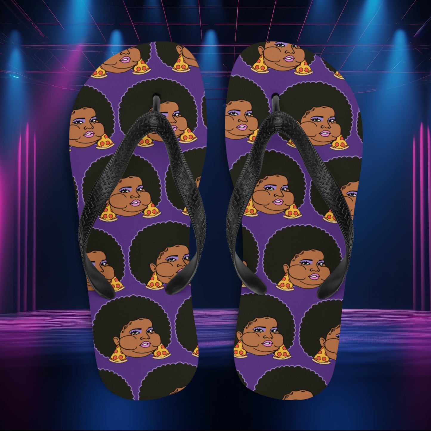 Pizzo Lizzo Pizza Lizzo Merch Lizzo Gift Song Lyrics Lizzo Flip-Flops L Flip Flops Lizzo Music Next Cult Brand