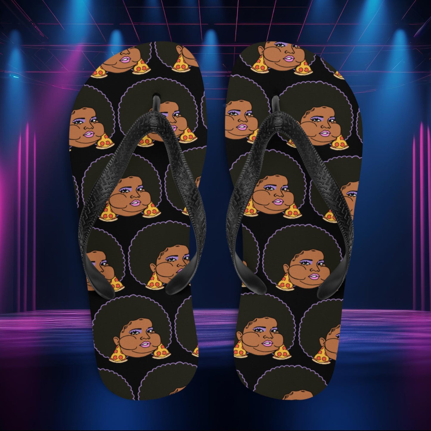 Pizzo Lizzo Pizza Lizzo Merch Lizzo Gift Song Lyrics Lizzo Flip-Flops L Flip Flops Lizzo Music Next Cult Brand