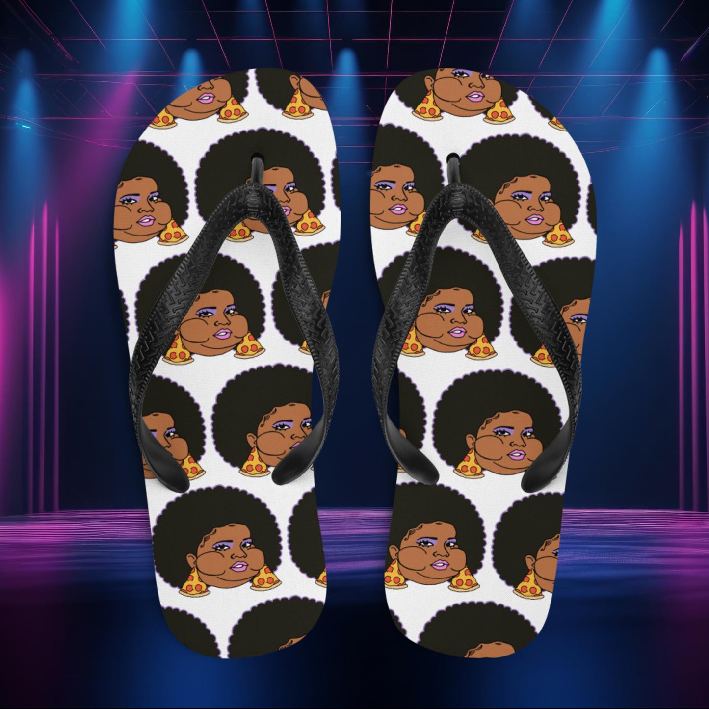 Pizzo Lizzo Pizza Lizzo Merch Lizzo Gift Song Lyrics Lizzo Flip-Flops L Flip Flops Lizzo Music Next Cult Brand