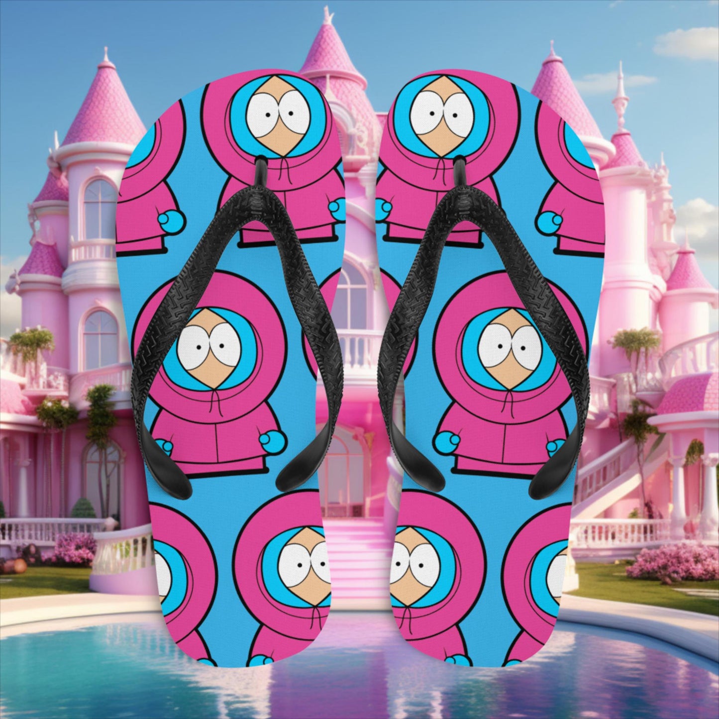 Kenny McCormick Ken Ryan Gosling Barbie South Park Kenny Flip-Flops L Flip Flops Barbie Ken Kenny Movies South Park TV Shows Next Cult Brand