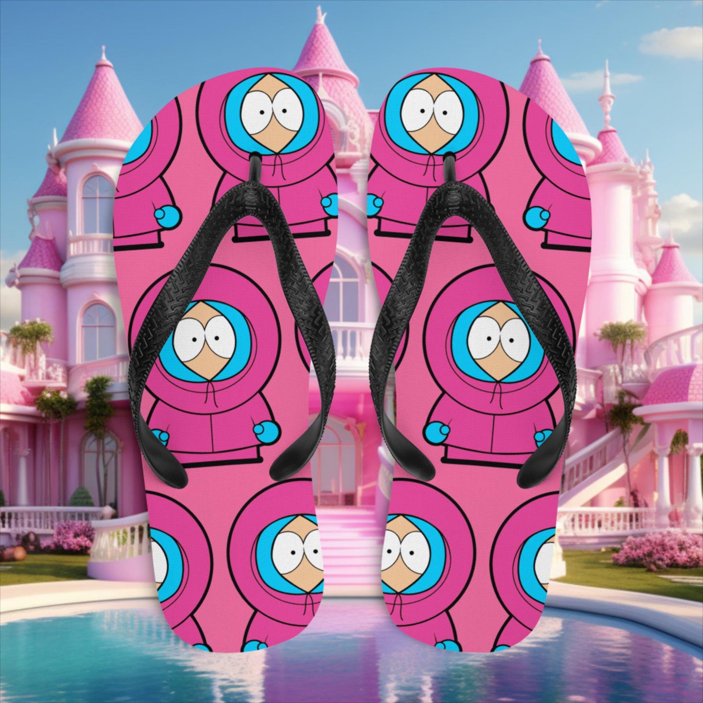 Kenny McCormick Ken Ryan Gosling Barbie South Park Kenny Flip-Flops L Flip Flops Barbie Ken Kenny Movies South Park TV Shows Next Cult Brand