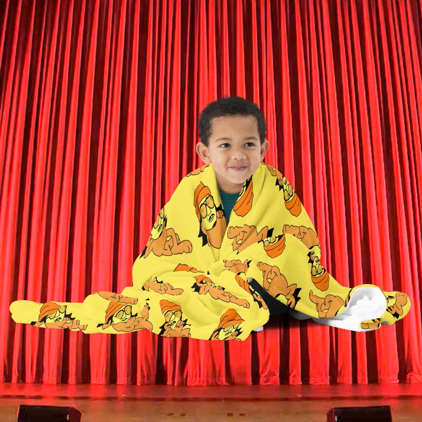 Bobby Lee Tigerbelly, Bobby Lee Merch, Tigerbelly Merch, Bobby Lee Gift, Funny Tigerbelly Gift, Tigerbelly Podcast, TigerBelly Throw Blanket Default Title Blankets Bobby Lee Podcasts Stand-up Comedy TigerBelly Next Cult Brand