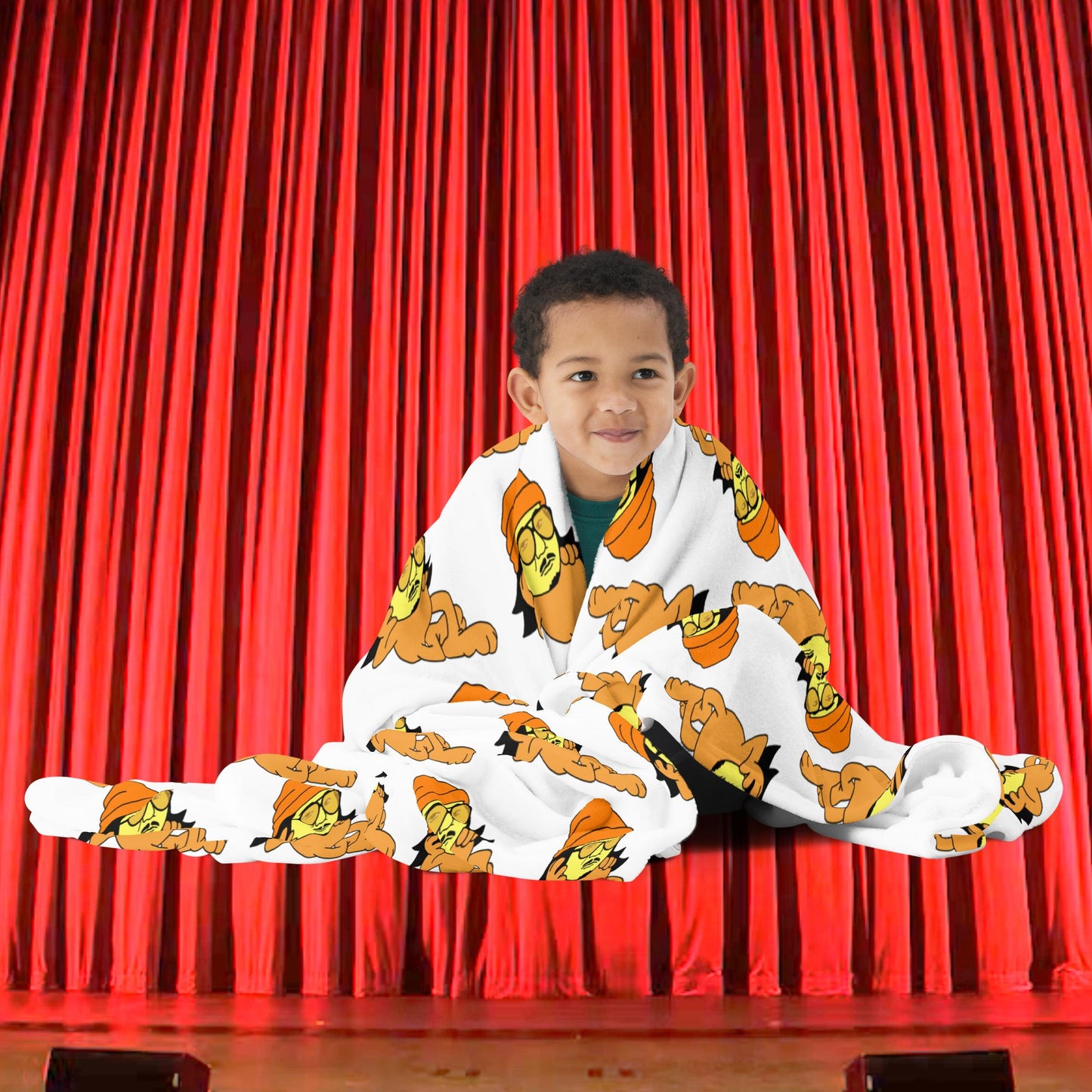 Bobby Lee Tigerbelly, Bobby Lee Merch, Tigerbelly Merch, Bobby Lee Gift, Funny Tigerbelly Gift, Tigerbelly Podcast, TigerBelly Throw Blanket Default Title Blankets Bobby Lee Podcasts Stand-up Comedy TigerBelly Next Cult Brand