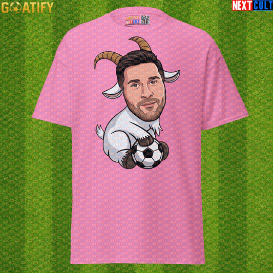 Lionel Messi T-Shirt - GOAT Soccer Graphic Tee Gift for Argentina World Cup Football Fans Azalea T-shirts Next Cult Brand