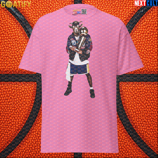 Kobe Bryant T-Shirt – GOAT Championship Celebration Graphic Tee for Lakers Basketball Fans Azalea T-shirts Next Cult Brand