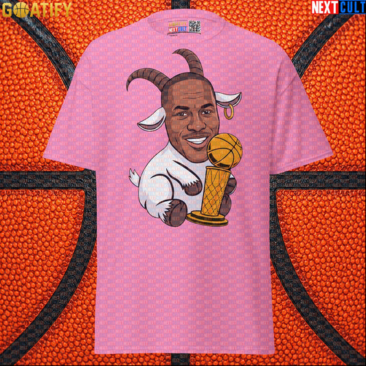 Michael Jordan T-Shirt – GOAT 6 Rings Chicago Bulls Basketball Graphic Tee for NBA Fans Azalea T-shirts Next Cult Brand