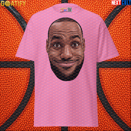 LeBron Photobomb Meme T-Shirt – Funny NBA Basketball Graphic Tee Gift for Sports Fans Azalea T-shirts Next Cult Brand