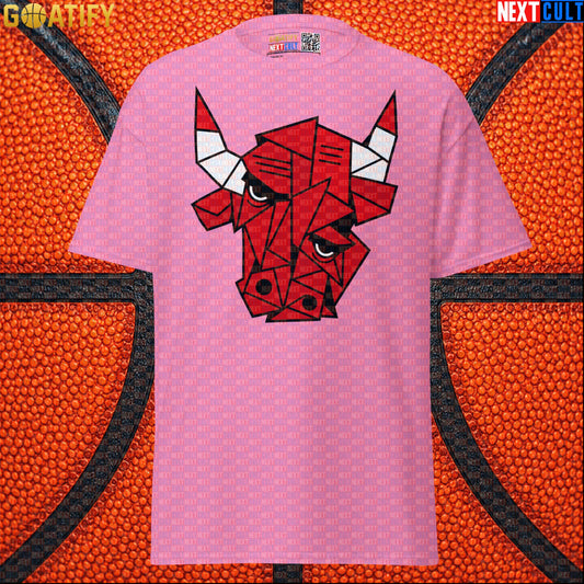 Chicago Bulls Meme T-Shirt – Picasso Bulls Cubism Art Graphic Tee for NBA Sports Fans Azalea T-shirts Next Cult Brand